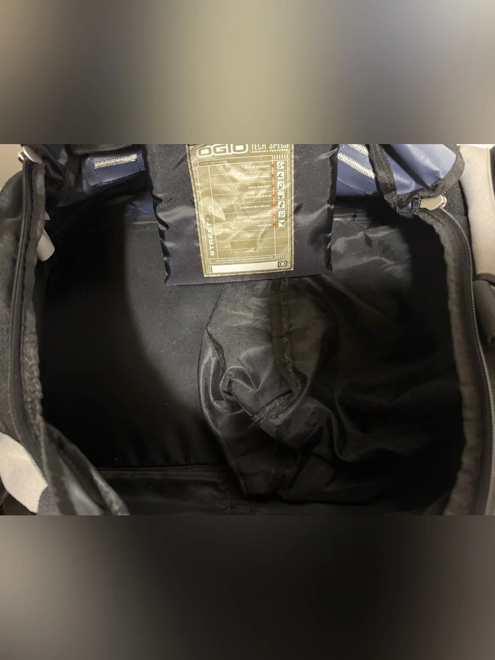 OGIO All Terrain Duffel Bag Blue Black Grey Travel Gym Sports Luggage Weekender